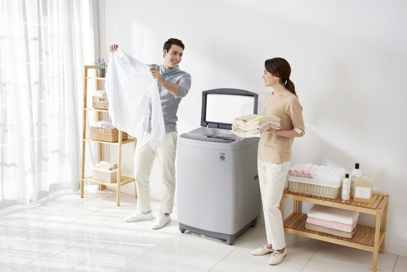 Người tiêu dùng có thêm nhiều lựa chọn với các mẫu máy giặt sử dụng ứng dụng công nghệ Inverter của LG