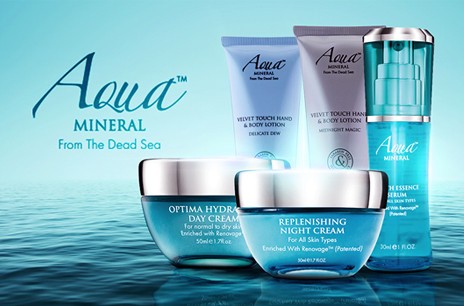 Aquamineral - thương hiệu mỹ phẩm từ Biển Chết được nhập chính thức về Việt Nam 