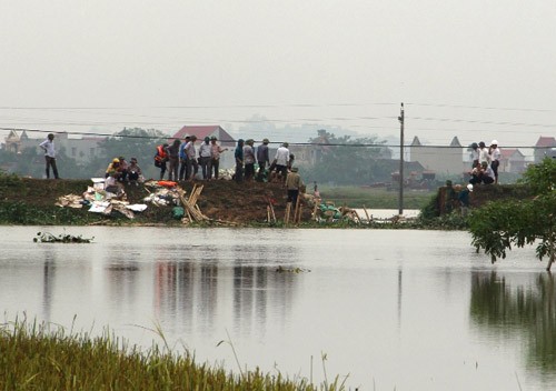 Thanh Hóa vỡ đê bao sông Mậu Khê, Hòa Bình 32 người chết, mất tích do mưa lũ