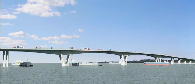 Cầu Tân Vũ - Lạch Huyện đi vào sử dụng kết nối giao thông các tỉnh, thành trong hành lang kinh tế (ảnh Internet)