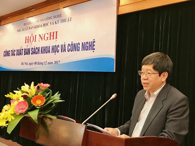  Thứ trưởng Bộ KH&CN Trần Quốc Khánh phát biểu tại Hội nghị
