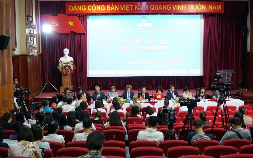 Họp báo Liên hoan phim Tài liệu châu Âu – Việt Nam lần thứ 9.