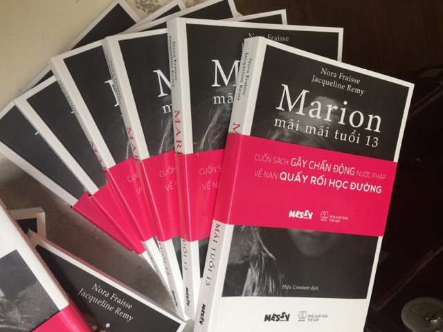 Cuốn sách “Marion mãi mãi tuổi 13” của tác giả Nora Fraisse và Jacquenline Remy