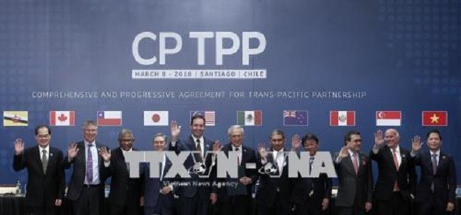 Đại diện các nước tham gia ký CPTPP