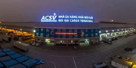 Công ty cổ phần dịch vụ hàng hóa hàng không (ACSV) nơi chuyên cung cấp các dịch vụ liên quan tới hàng hóa hàng không. Ảnh ACSV