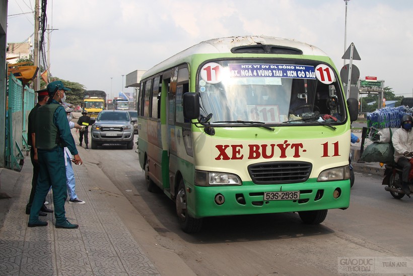 Tỉnh Đồng Nai sẽ tạm dừng 5 tuyến xe buýt đi TP.HCM từ ngày 8/6.
