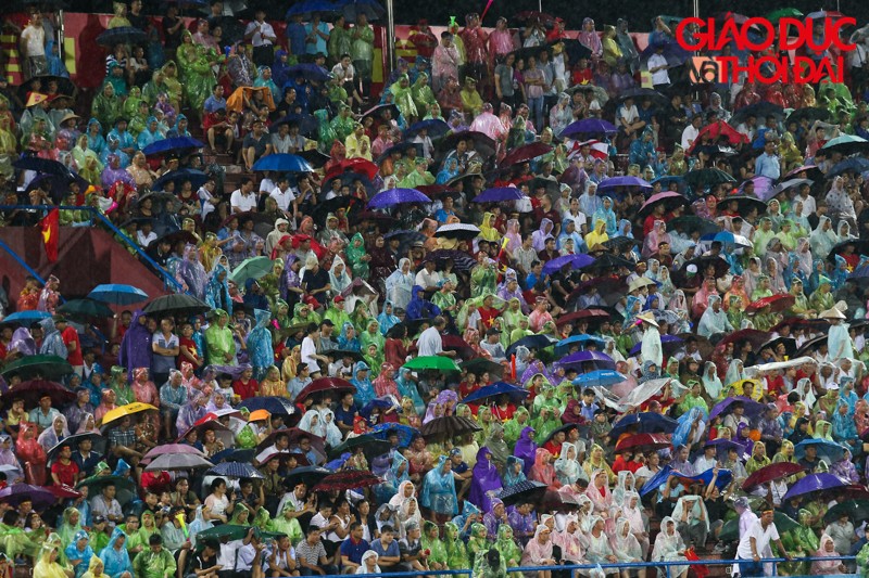 Hình ảnh chiến thắng trong mưa của U23 Việt Nam