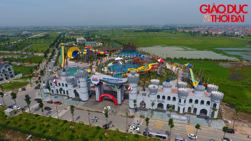 Cận cảnh Công viên nước Thanh Hà bị đình chỉ sau 2 ngày khai trương