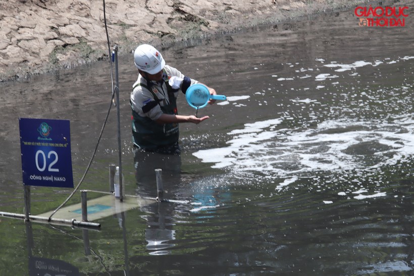 Chuyên gia Nhật báo cáo Thủ tướng lùi  2 tháng công bố thử nghiệm sông Tô Lịch