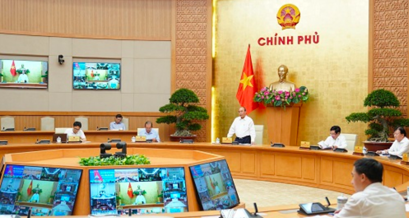Thủ tướng Nguyễn Xuân Phúc phát biểu chỉ đạo tại cuộc họp