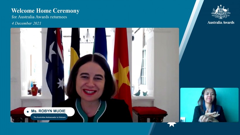 Đại sứ Australia tại Việt Nam, bà Robyn Mudie, công bố Quỹ