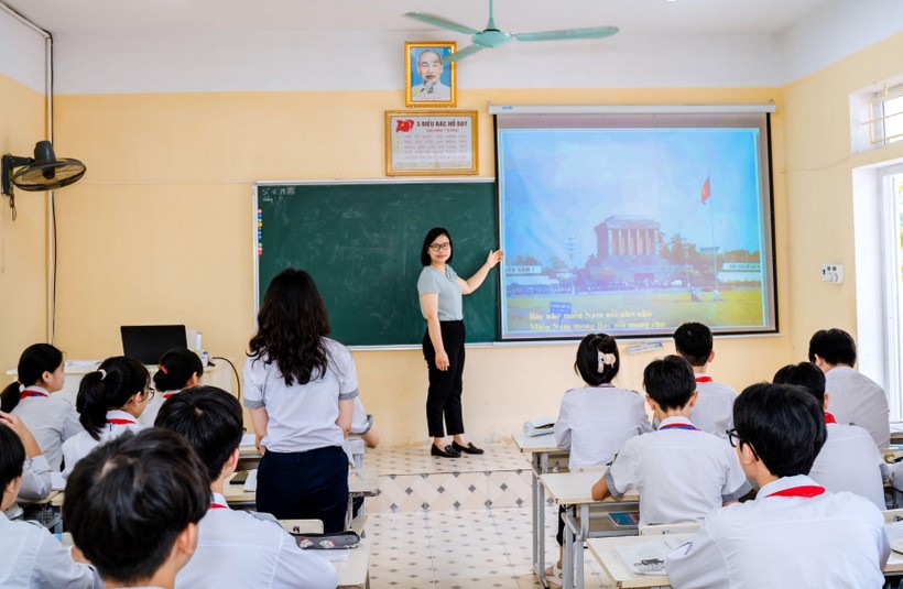 Giáo dục đạo đức, lối sống cho học sinh lồng ghép với đẩy mạnh “Học tập và làm theo tư tưởng, đạo đức, phong cách Hồ Chí Minh” tại Trường THCS Nam Phong, Tp Nam Định
