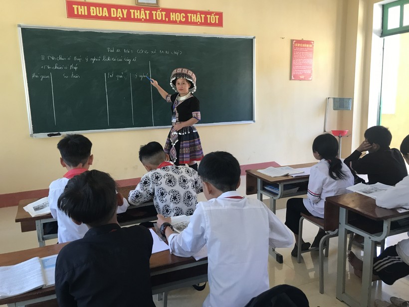 Trên non cao, thầy cô giáo nỗ lực sáng tạo dạy học chương trình GDPT 2018.