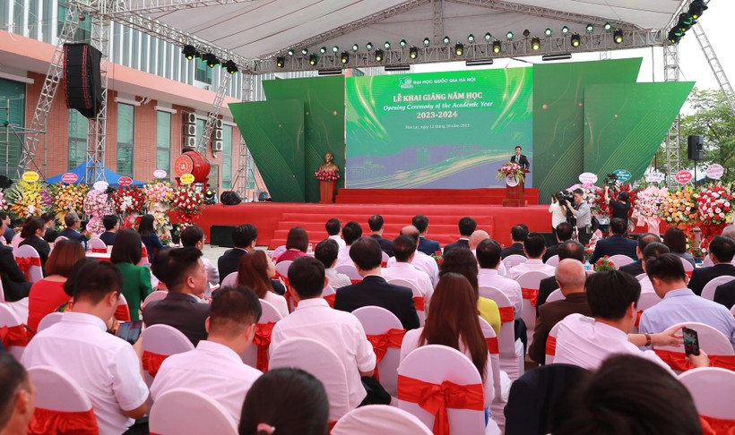 Đại học Quốc gia Hà Nội khai giảng năm học mới 2023 - 2024.