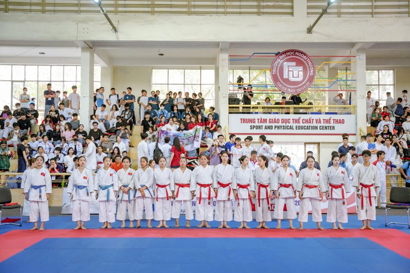 Giải Vô địch Karate sinh viên khu vực Hà Nội lần thứ Hai mở rộng năm 2023.