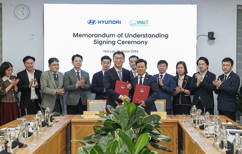 ĐHQGHN và Hyundai Moto hợp tác đào tạo nguồn nhân lực chất lượng cao lĩnh vực kỹ thuật công nghệ. 