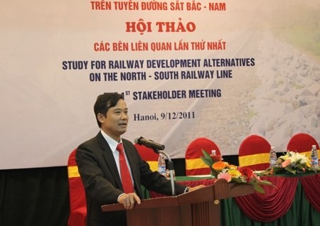 Phó Tổng Giám đốc Tổng Công ty Đường sắt VN Trần Quốc Đông