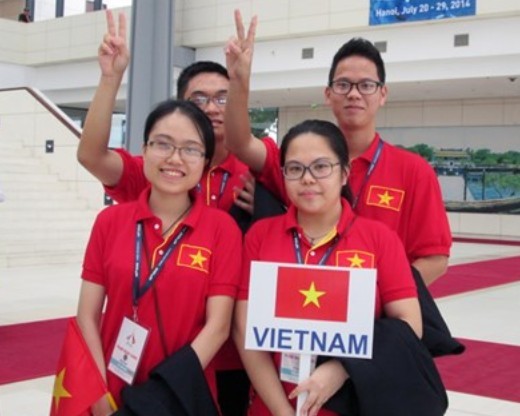 Những gương mặt của đội tuyển Olympic Hóa học Việt Nam
