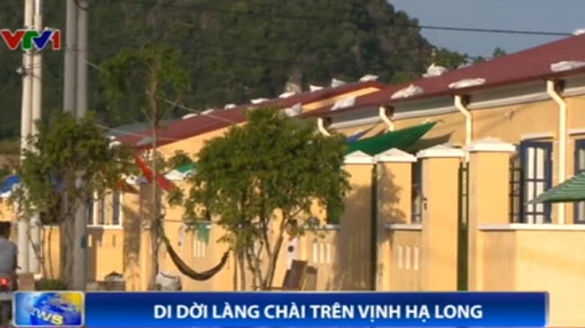 Hơn 300 hộ dân làng chài vịnh Hạ Long được chuyển lên bờ