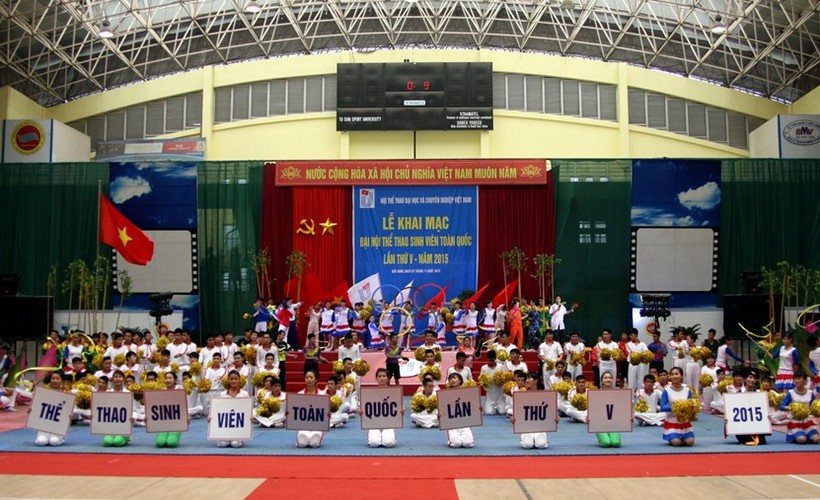 Sân chơi thể thao sinh viên Việt Nam: Hứa hẹn màn khai mạc hấp dẫn