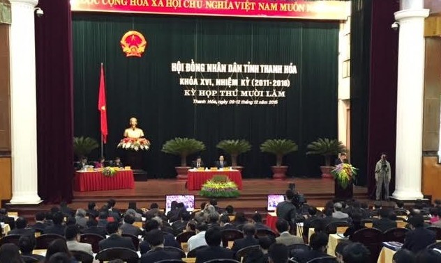 Thanh Hóa: Khai mạc kỳ họp thứ 15 Hội đồng nhân dân tỉnh khóa XVI