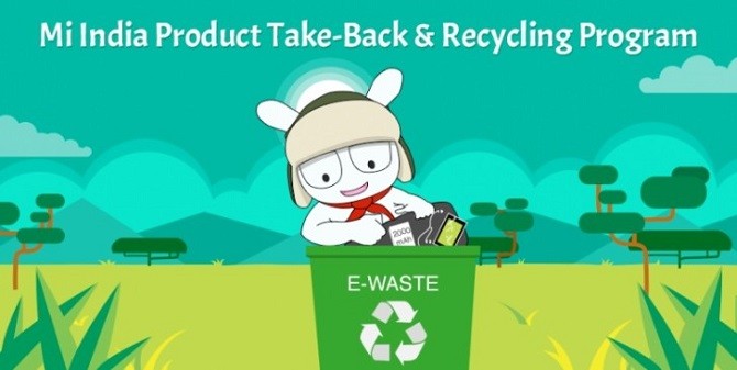 Xiaomi giới thiệu chương trình tái chế smartphone, sạc dự phòng