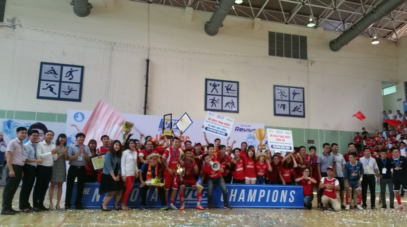 Đội Vô địch Futsal toàn quốc VUG 2017 thuộc về đội ĐH Bách khoa Hà Nội