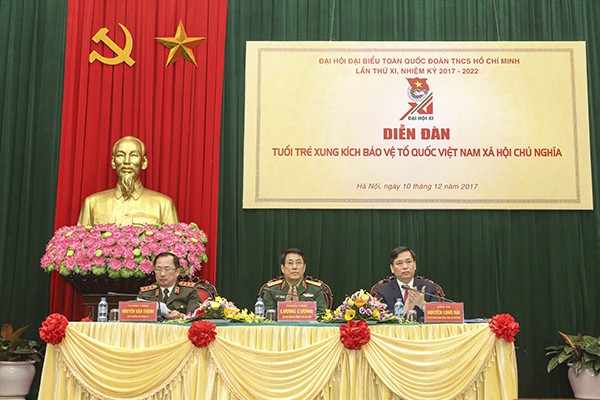 Tuổi trẻ xung kích bảo vệ Tổ quốc Việt Nam Xã hội chủ nghĩa