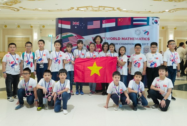 Học sinh Hoàn Kiếm lập kỉ lục tại các kì thi toán quốc tế 2017