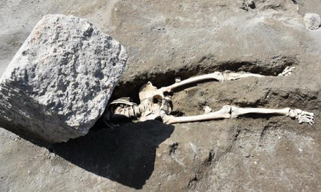 Người đàn ông chết thảm trong thảm họa núi lửa 2.000 năm trước 