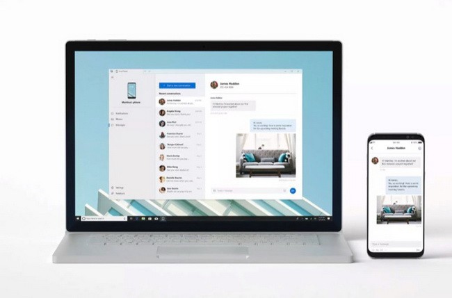 Microsoft phát hành ứng dụng chiếu nội dung từ smartphone lên máy tính