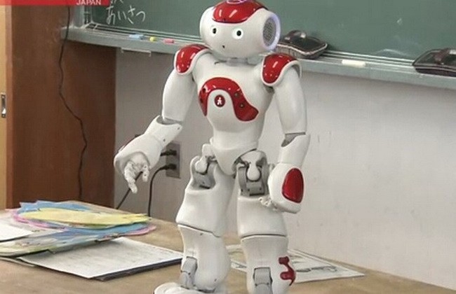 Nhật Bản đưa robot vào dạy tiếng Anh