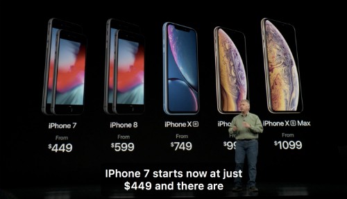 iPhone 7 giảm giá, iPhone X và 6s bị Apple "khai tử" 