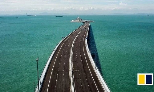 Trung Quốc dùng công nghệ hiện đại xây siêu cầu vượt biển