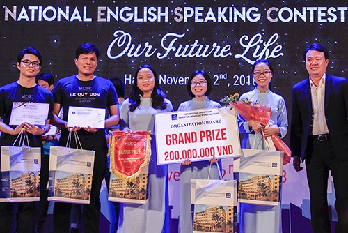 Học sinh Đà Nẵng vô địch cuộc thi hùng biện tiếng Anh toàn quốc