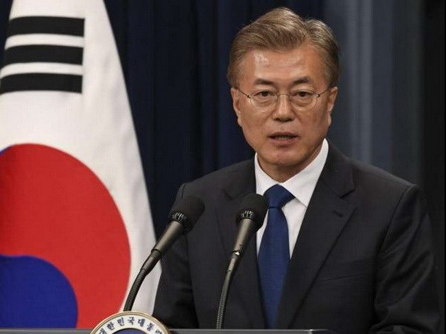 Tổng thống Hàn Quốc Moon Jae-in luôn để ngỏ khả năng đối thoại với Triều Tiên