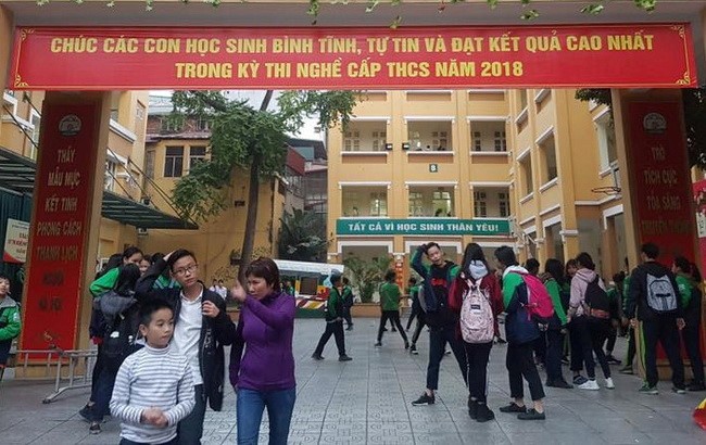 Hơn 100.000 học sinh Hà Nội bước vào kì thi nghề phổ thông