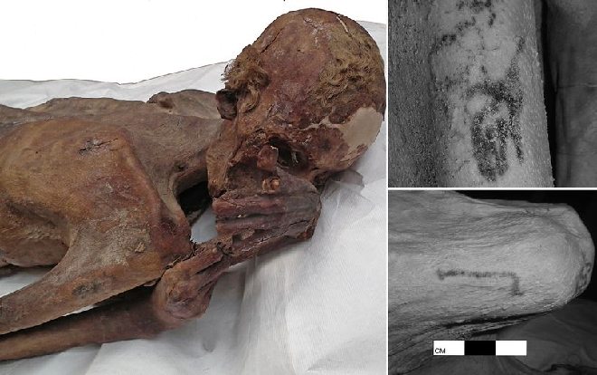 Bí mật về hình xăm trên hai xác ướp Ai Cập 5.200 năm tuổi