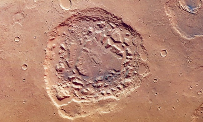 Vết tích nghi là siêu núi lửa trên sao Hỏa