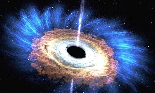 Siêu hố đen lớn gấp 20 tỷ lần Mặt Trời "ăn" sao liên tục