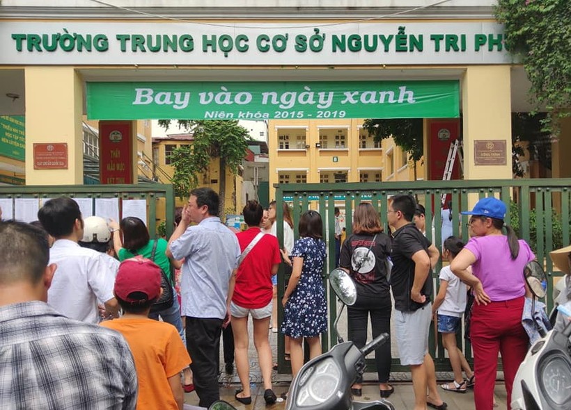 Cuộc thi ASMO tổ chức tại Trường THCS Nguyễn Tri Phương (Ba Đình, Hà Nội)