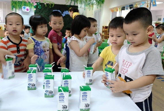 Bộ Y tế chưa có quyết định bổ sung bao nhiêu vi chất vào sữa học đường
