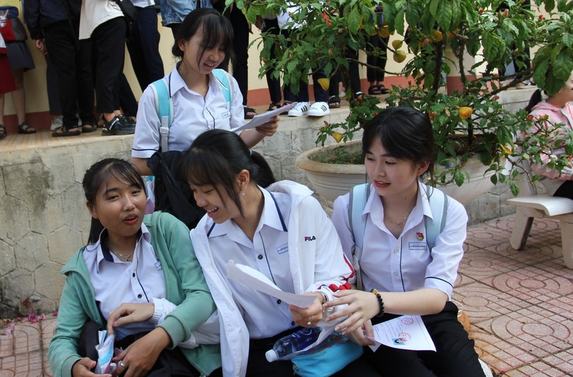 Học sinh THCS tỉnh Đắk Lắk tham dự kỳ thi chọn học sinh giỏi cấp tỉnh năm học 2020-2021 (ảnh tư liệu)