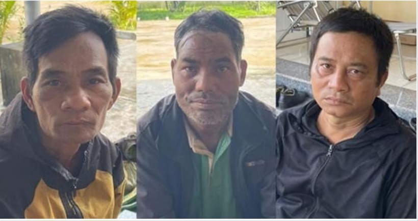 3 đối tượng bị truy nã trong vụ tấn công trụ sở UBND xã ở Đắk Lắk (ảnh: TM).