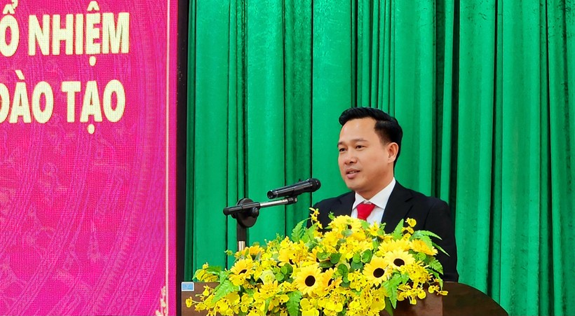 Ông Lưu Tiến Quang, tân Phó Giám đốc Sở GD&ĐT Đắk Lắk. (Ảnh: TT)