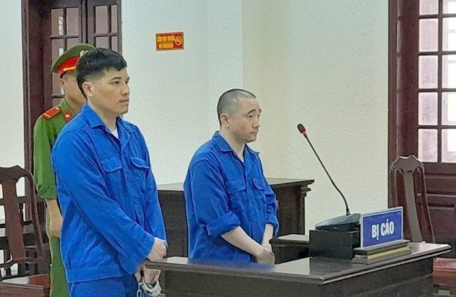 Hai bị cáo bị HĐXX Tòa án nhân dân Quảng Trị tuyên án tử hình.