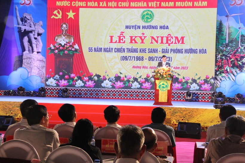 Quảng Trị tổ chức trọng thể Lễ kỷ niệm 55 năm Ngày chiến thắng Khe Sanh.