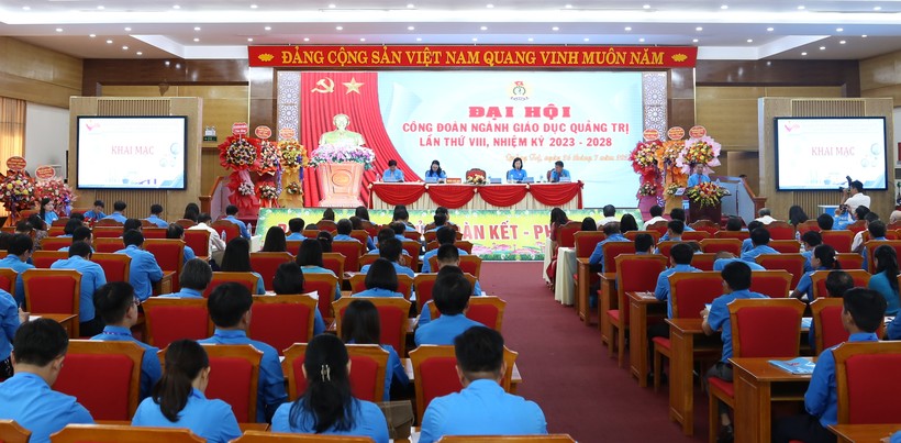 Công đoàn ngành giáo dục tỉnh Quảng Trị tổ chức Đại hội lần thứ VIII.