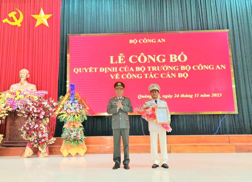 Đại tá Nguyễn Đức Hải - Phó Giám đốc Công an tỉnh Nghệ An điều động, bổ nhiệm làm Giám đốc Công an tỉnh Quảng Trị.