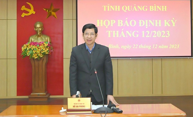 Trước khi được bổ nhiệm giữ chức Thứ trưởng Bộ Văn hóa, Thể thao và Du lịch, ông Hồ An Phong làm Phó Chủ tịch UBND tỉnh Quảng Bình, nhiệm kỳ 2021-2026. Ảnh: Hoàng An